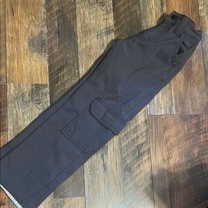 Boys Black Cargo Pants